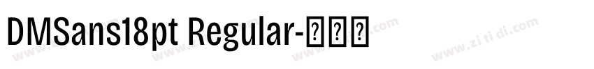 DMSans18pt Regular字体转换 DMSans18pt Regular字体转换